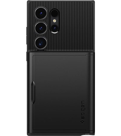 Spigen Slim Armor CS zadn� kryt s prostorem na karty pro Samsung Galaxy S24 Ultra �ern�