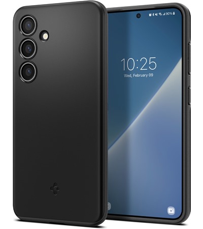 Spigen Thin Fit tenk zadn kryt pro Samsung Galaxy S24 ern