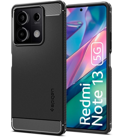 Spigen Rugged Armor odoln zadn kryt pro Xiaomi Redmi Note 13 5G ern