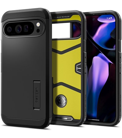 Spigen Tough Armor odoln� zadn� kryt pro Google Pixel 9 Pro XL �ern�