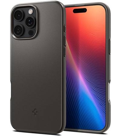 Spigen Thin Fit tenk� zadn� kryt s podporou MagSafe pro Apple iPhone 16 Pro �ed�