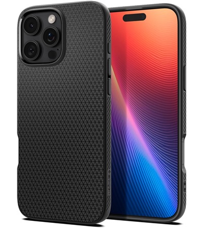 Spigen Liquid Air zadn� kryt pro Apple iPhone 16 Pro �ern�