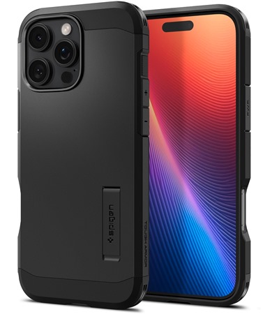 Spigen Tough Armor odoln� zadn� kryt s podporou MagSafe pro Apple iPhone 16 Pro �ed�