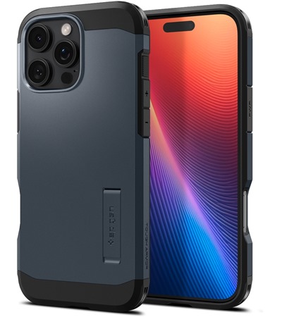 Spigen Tough Armor odoln zadn kryt s podporou MagSafe pro Apple iPhone 16 Pro modr