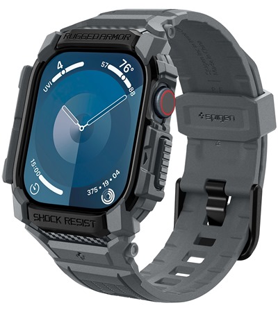Spigen Rugged Armor Pro kompletn� pouzdro s �em�nkem pro Apple Watch Series 10 46mm �ern�