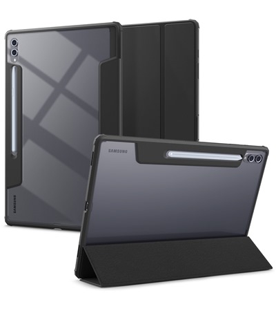 Spigen Ultra Hybrid Pro flipov pouzdro pro Samsung Galaxy Tab S10 Ultra / S9 Ultra / S8 Ultra ern