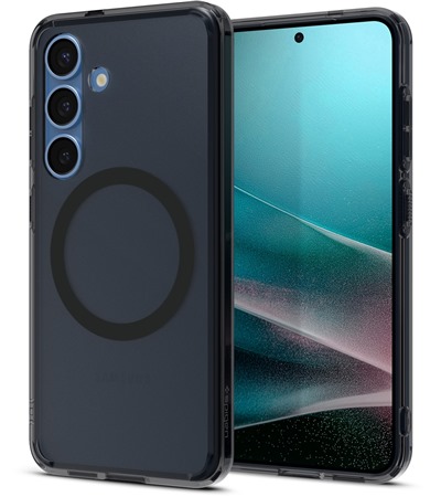 Spigen Ultra Hybrid zadn kryt s podporou MagSafe pro Samsung Galaxy S25 ern