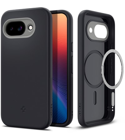 Spigen Nano Pop MagSafe zadn� kryt s podporou MagSafe pro Google Pixel 9a �ern�