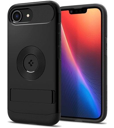 Spigen Slim Armor zadn� kryt s podporou MagSafe pro Apple iPhone 16e �ern�