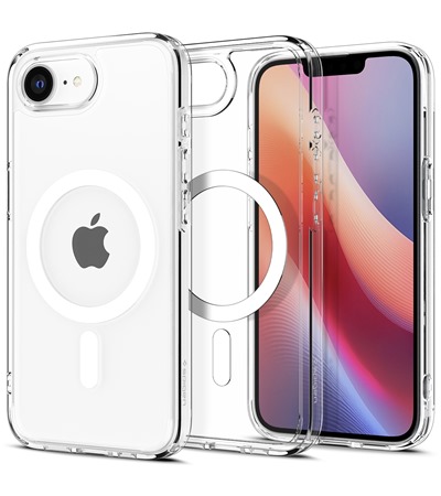 Spigen Ultra Hybrid zadn kryt s podporou MagSafe pro Apple iPhone 16e ern