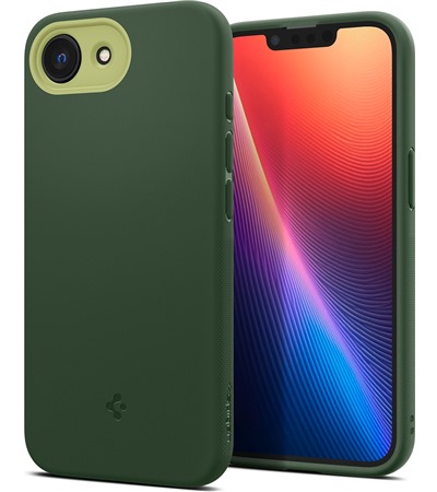 Spigen Nano Pop zadn� kryt s podporou MagSafe pro Apple iPhone 16e zelen�