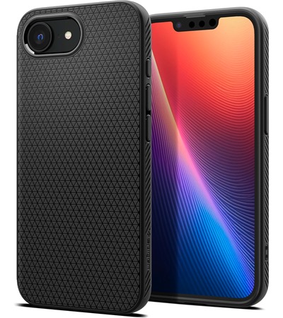 Spigen Liquid Air zadn� kryt pro Apple iPhone 16e �ern�