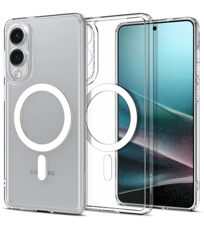 Spigen Ultra Hybrid zadn� kryt s podporou MagSafe pro Samsung Galaxy S25 Edge �ern�