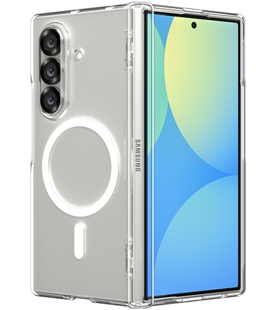 Spigen Ultra Hybrid Pro zadn� kryt s podporou MagSafe pro Samsung Galaxy Z Fold7 b�l�