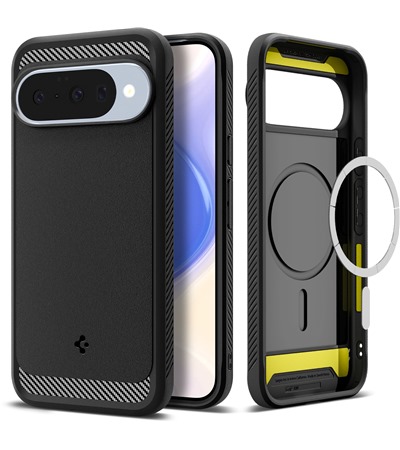 Spigen Rugged Armor odoln zadn kryt s podporou MagSafe pro Google Pixel 10 / 10 Pro ern