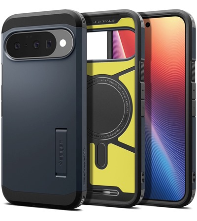 Spigen Tough Armor odoln� zadn� kryt s podporou MagSafe pro Google Pixel 10 / 10 Pro �ern�