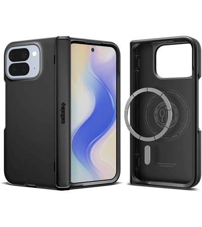 Spigen Slim Armor Pro odoln� zadn� kryt s podporou MagSafe pro Google Pixel 10 Pro Fold �ern�