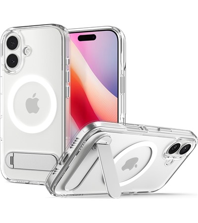 Spigen Ultra Hybrid S zadn� kryt s podporou MagSafe a stoj�nkem pro Apple iPhone 17 �ir�