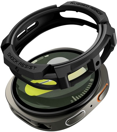 Spigen Rugged Armor pouzdro pro Samsung Galaxy Watch8 40mm ern