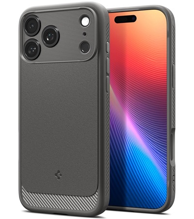 Spigen Rugged Armor odoln� zadn� kryt s podporou MagSafe pro Apple iPhone 17 Pro Max �ern�