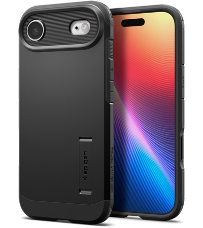 Spigen Tough Armor T odoln� zadn� kryt s podporou MagSafe a stoj�nkem pro Apple iPhone Air �ern�