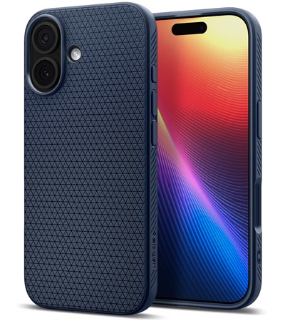 Spigen Liquid Air zadn� kryt pro Apple iPhone 17 modr�