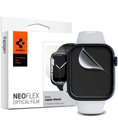 Spigen Film Neo Flex ochrann flie pro Apple Watch 8 / 7 (45mm) / SE 2022 / 6 / SE / 5 / 4 (44mm) 3ks