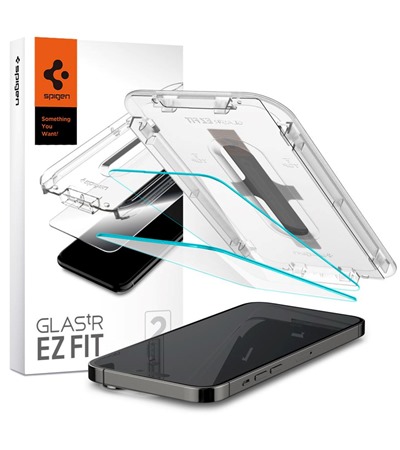 Spigen tR EZ Fit tvrzené sklo pro Apple iPhone 14 Pro čiré 2ks