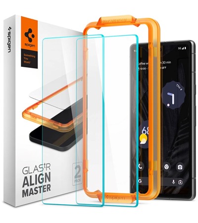Spigen Glas.tR AlignMaster tvrzen sklo pro Google Pixel 7a 2ks ir