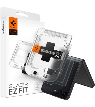 Spigen Glass.tR EZ Fit tvrzen sklo pro Samsung Galaxy Z Flip5 2ks