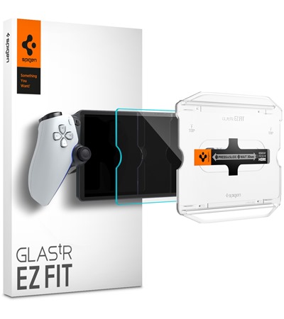 Spigen Glass.tR EZ Fit tvrzen sklo pro SONY PlayStation Portal