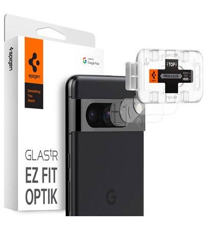 Spigen Glass.tR EZ Fit Optik tvrzen sklo na oky fotoapartu pro Google Pixel 8 Pro 2ks ir