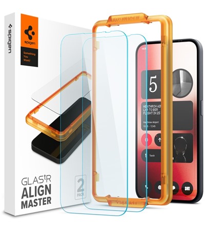 Spigen Glas.tR AlignMaster tvrzen sklo pro Nothing Phone (2a)/(2a) Plus ir 2ks