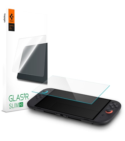 Spigen Glass.tR Slim HD tvrzen sklo pro Nintendo Switch 2 2ks
