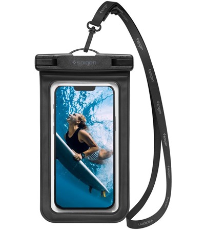Spigen Aqua Shield A601 vod�odoln� pouzdro na mobil s IPX8 �ern�