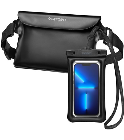 Spigen Aqua Shield set vod�odoln� ledvinky s plovouc�m pouzdrem �ern�