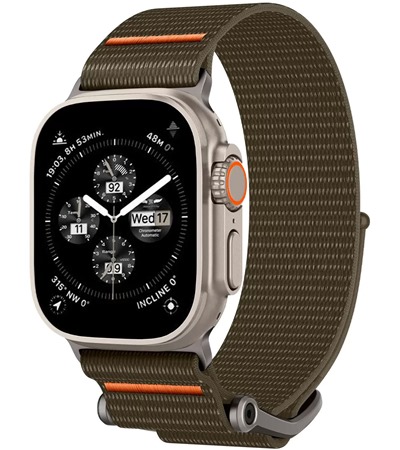 Spigen DuraPro Flex Ultra Band nylonov� �em�nek pro Apple Watch 42 / 44 / 45 / 46 / 49mm �ern�