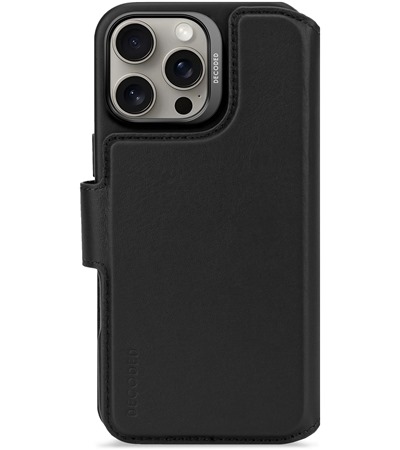 Decoded Leather Detachable Wallet flipov pouzdro s podporou MagSafe pro Apple iPhone 16 Pro Max ern - rozbaleno