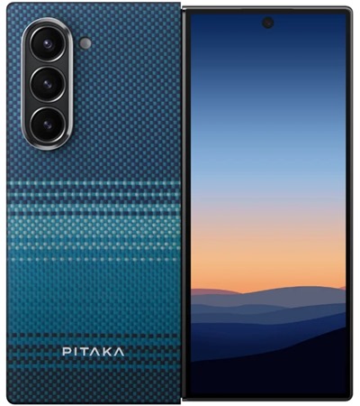 Pitaka MagEZ 5 aramidov kryt s podporou MagSafe pro Samsung Galaxy Z Fold6 modr Sleva 5 % na drk 