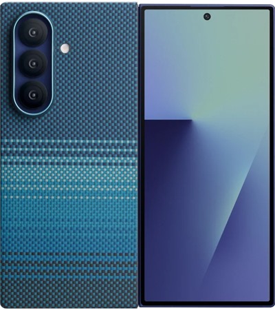 Pitaka Ultra-Slim Case aramidov kryt s podporou MagSafe pro Samsung Galaxy Z Fold7 modr