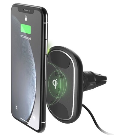iOttie iTap Wireless 2 Fast Charging Magnetic Vent drk do auta s bezdrtovm nabjenm ern