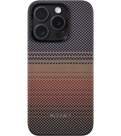 Pitaka MagEZ 5 aramidov kryt s podporou MagSafe pro Apple iPhone 15 Pro Sunset Sleva 5 % na drk 