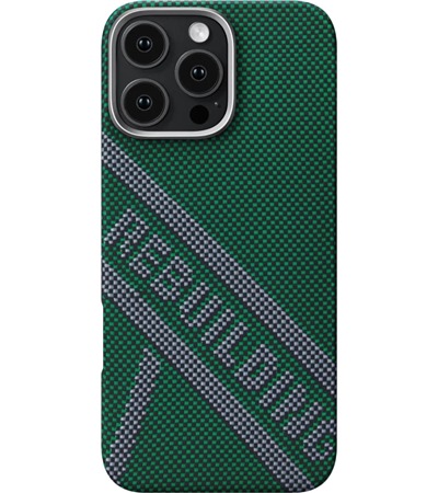 Pitaka Tactile Woven Case Re-TROS aramidov� kryt s podporou MagSafe pro Apple iPhone 16 Pro Max zelen� 2,5D sklo zdarma ,Sleva 10 % na modr� grip 3 