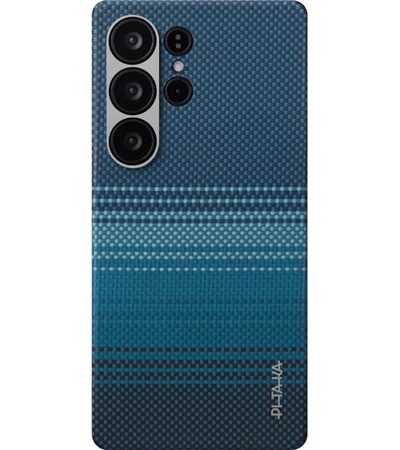 Pitaka Tactile Woven Case aramidov kryt s podporou MagSafe pro Samsung Galaxy S25 Ultra modr sklo za 50% ,Sleva 5 % na drk 