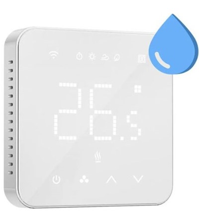 Meross Smart Wi-FI termostat pro kotel a topní systém bílý 4smarts GaN Flex Pro 200W PD / QC nabíječka s prodlužovacím adaptérem