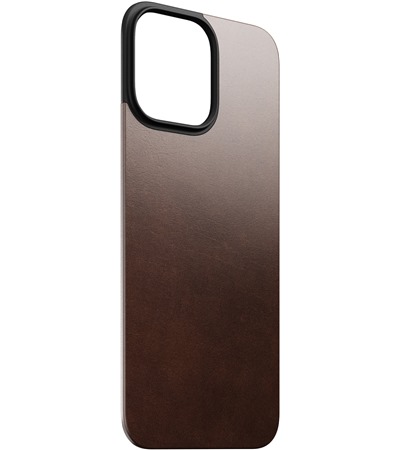 Nomad Magnetic Leather Back ko�en� krytka zad pro Apple iPhone 16 Pro Max hn�d�
