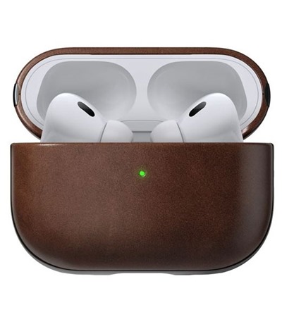 Nomad Leather case ko�en� pouzdro pro Apple AirPods Pro 2 hn�d�