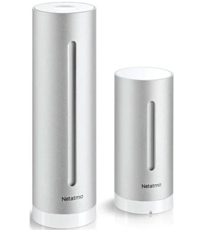 Netatmo Urban Weather Station meteorologick stanice bl Tech-Protect PC6X6 prodluovac kabel 2m 6x zsuvka, 3x USB-A 3x USB-C 
