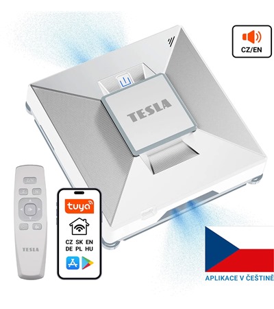 TESLA RoboStar W800 WiFi robotick� �isti� oken b�l�