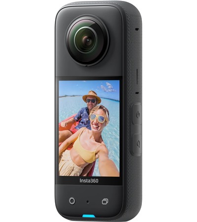 Insta360 X3 ak�n� kamera �ern� Tech-Protect PC6X6 prodlu�ovac� kabel 2m 6x z�suvka, 3x USB-A 3x USB-C 